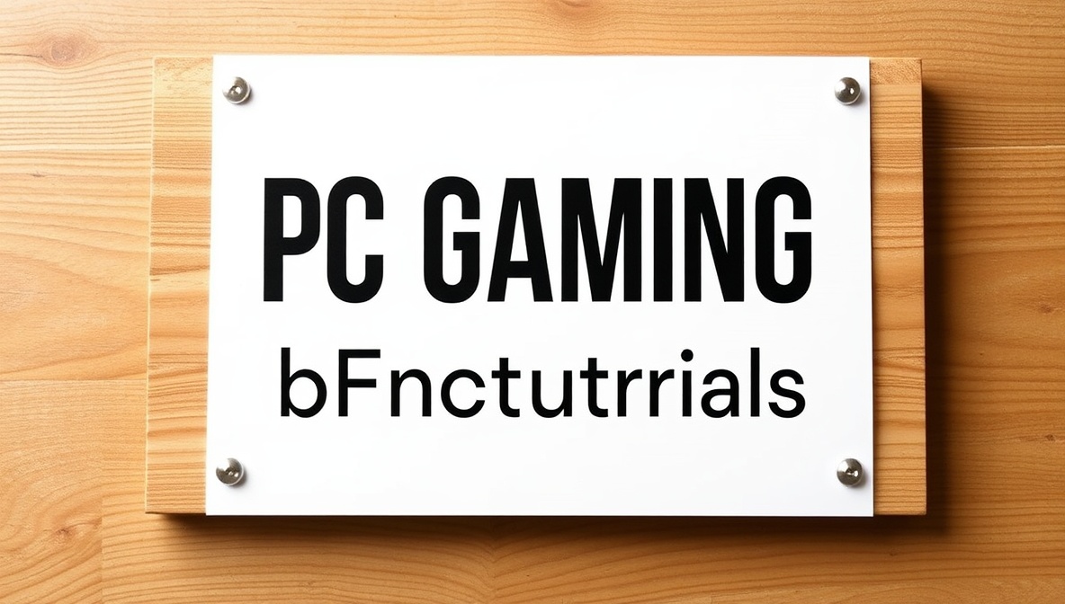 pc gaming bfnctutorials