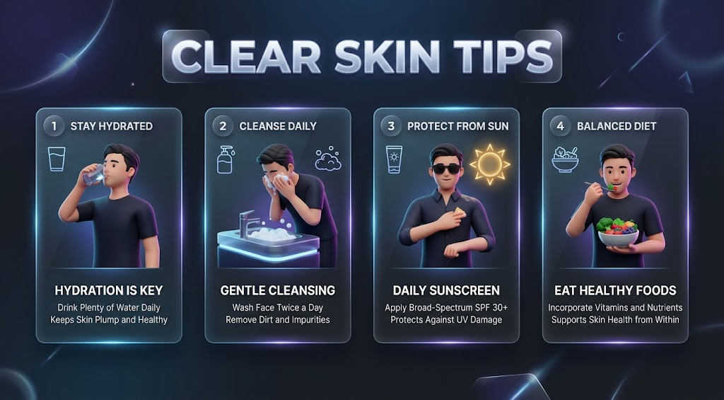 Clear Skin Tips